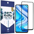 Lito Folie pentru Xiaomi Redmi Note 9S / Note 9 Pro / Note 9 Pro Max - Lito 2.5D FullGlue Glass - Black