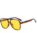 Techsuit Ochelari de Soare - Techsuit Polarised PC (98061) - Leopard / Yellow