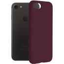 Husa pentru iPhone 7 / 8 / SE 2, SE 2020 / SE 3, SE 2022 - Techsuit Soft Edge Silicone - Plum Violet