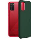 Husa pentru Samsung Galaxy A02s - Techsuit Soft Edge Silicone - Dark Green