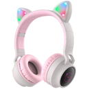 Hoco Casti Bluetooth Wireless - Hoco Cat Ear (W27) - Grey