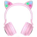 Hoco Casti Bluetooth Wireless - Hoco Cat Ear (W27) - Pink