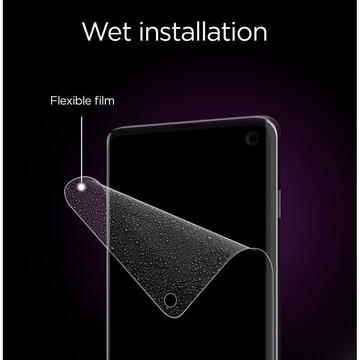 Folie pentru Samsung Galaxy S10 Plus (set 2) - Spigen Neo Flex - Clear