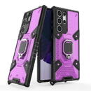 Husa pentru Samsung Galaxy S22 Ultra 5G - Techsuit Honeycomb Armor - Rose-Violet