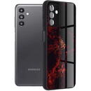 Techsuit Husa pentru Samsung Galaxy A13 5G / A04s - Techsuit Glaze Series - Red Nebula