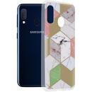 Techsuit Husa pentru Samsung Galaxy A20e - Techsuit Marble Series - Purple Hex