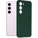Techsuit Husa pentru Samsung Galaxy S23 - Techsuit Soft Edge Silicone - Dark Green