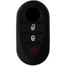 Techsuit Husa pentru cheie Alfa Romeo Mito, Giulietta, GTO - Techsuit Car Key Case (1019.01) - Black