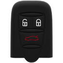Techsuit Husa pentru cheie Alfa Romeo Brera, Spider - Techsuit Car Key Case (1019.02) - Black
