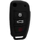 Techsuit Husa pentru cheie Audi S3, A4, RS6/Seat Exeo - Techsuit Car Key Case (1009.05) - Black