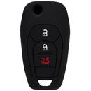Techsuit Husa pentru cheie Chevrolet Onix, Spark - Techsuit Car Key Case (1013.03) - Black