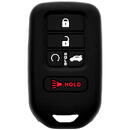 Husa pentru cheie Honda Insight, Civic, CR-V - Techsuit Car Key Case (2005.08) - Black