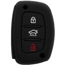 Techsuit Husa pentru cheie Hyundai Creta, Verna, ix25, ix35 - Techsuit Car Key Case (1007.05) - Black