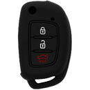 Techsuit Husa pentru cheie Hyundai Santa Fe, Sonata - Techsuit Car Key Case (1007.07) - Black