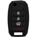 Techsuit Husa pentru cheie Kia Carens, Amanti, Soul - Techsuit Car Key Case (1003.04) - Black
