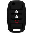 Techsuit Husa pentru cheie Kia Optima, Stonic - Techsuit Car Key Case (1003.02) - Black