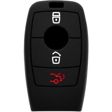 Huse chei auto Husa pentru cheie Mercedes-Benz GLA-Class, GLC-Class/Maybach - Techsuit Car Key Case (1008.06) - Black