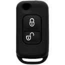 Husa pentru cheie Mercedes-Benz Viano, ML320, A, C, E-Class - Techsuit Car Key Case (1008.04) - Black