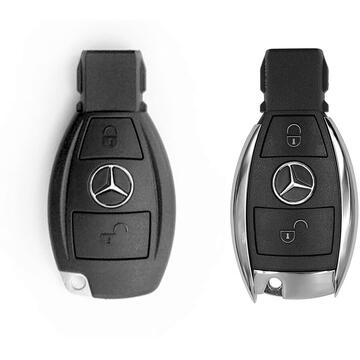 Huse chei auto Husa pentru cheie Mercedes-Benz Vito, Viano, G-Class - Techsuit Car Key Case (1008.02) - Black