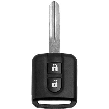 Huse chei auto Husa pentru cheie Nissan Cabstar, Navara, Micra, Almera - Techsuit Car Key Case (1016.03) - Black