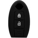 Techsuit Husa pentru cheie Nissan Pulsar, Leaf, Juke, Micra - Techsuit Car Key Case (1016.08) - Black