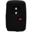 Techsuit Husa pentru cheie Toyota iQ, Prius, Highlander, Yaris - Techsuit Car Key Case (1015.04) - Black