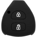 Husa pentru cheie Toyota Urban Cruiser, Verso, MR2, Celica - Techsuit Car Key Case (3006.02) - Black