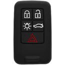 Techsuit Husa pentru cheie Volvo S60, V60, S80 - Techsuit Car Key Case (1028.01) - Black