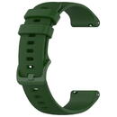 Techsuit Curea pentru Samsung Galaxy Watch (46mm) / Gear S3, Huawei Watch GT / GT 2 / GT 2e / GT 2 Pro / GT 3 (46 mm) - Techsuit Watchband 22mm (W006) - Green