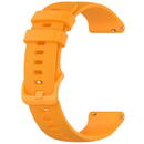 Techsuit Curea pentru Samsung Galaxy Watch 4/5/Active 2, Huawei Watch GT 3 (42mm)/GT 3 Pro (43mm) - Techsuit Watchband 20mm (W006) - Orange