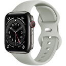 Techsuit Curea pentru Apple Watch 1/2/3/4/5/6/7/8/SE/SE 2 (38/40/41mm) - Techsuit Watchband (W031) - Gray