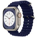 Techsuit Curea pentru Apple Watch 1/2/3/4/5/6/7/8/SE/SE 2/Ultra (42/44/45/49mm) - Techsuit Watchband (W038) - Dark Blue