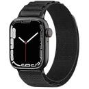 Techsuit Curea pentru Apple Watch 1/2/3/4/5/6/7/8/SE/SE 2/Ultra (42/44/45/49mm) - Techsuit Watchband (W037) - Black