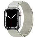 Curea pentru Apple Watch 1/2/3/4/5/6/7/8/SE/SE 2/Ultra (42/44/45/49mm) - Techsuit Watchband (W037) - Star White