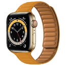 Techsuit Curea dama pentru Apple Watch 1/2/3/4/5/6/7/8/SE/SE 2/Ultra (42/44/45/49mm) - Techsuit Watchband (W035) - Orange