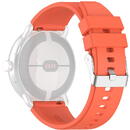 Techsuit Curea pentru Samsung Galaxy Watch (46mm) / Gear S3, Huawei Watch GT / GT 2 / GT 2e / GT 2 Pro / GT 3 (46 mm) - Techsuit Watchband 22mm (W026) - Orange