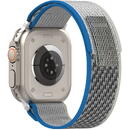 Curea pentru Apple Watch 1/2/3/4/5/6/7/8/SE/SE 2 (38/40/41mm) - Techsuit Watchband (W039) - Blue / Gray