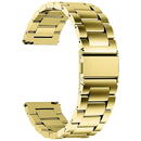Techsuit Curea pentru Samsung Galaxy Watch 4/5/Active 2, Huawei Watch GT 3 (42mm)/GT 3 Pro (43mm) - Techsuit Watchband 20mm (W010) - Gold