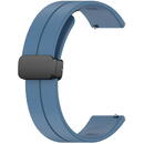 Techsuit Curea pentru Samsung Galaxy Watch 4/5/Active 2, Huawei Watch GT 3 (42mm)/GT 3 Pro (43mm) - Techsuit Watchband (W011) - Blue
