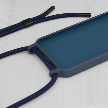 Husa Husa pentru iPhone 7 / 8 - Techsuit Crossbody Lanyard - Blue