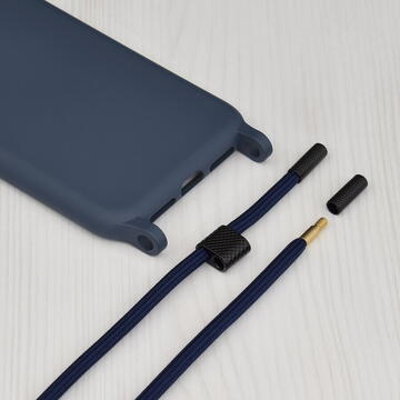 Husa Husa pentru iPhone 7 / 8 - Techsuit Crossbody Lanyard - Blue