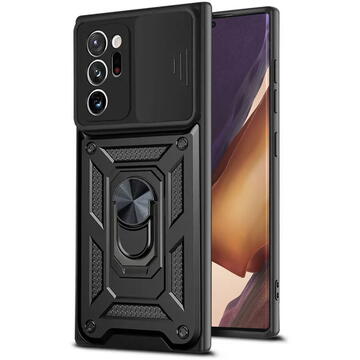Husa Husa pentru Samsung Galaxy Note 20 Ultra / Note 20 Ultra 5G - Techsuit CamShield Series - Black