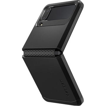 Husa Husa pentru Samsung Galaxy Z Flip4 - Spigen Tough Armor - Black