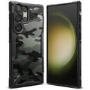 Ringke Husa pentru Samsung Galaxy S23 Ultra - Ringke Fusion X Design - Camo Black