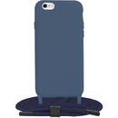 Husa pentru iPhone 6/ 6S - Techsuit Crossbody Lanyard - Blue