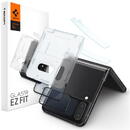 Folie pentru Samsung Galaxy Z Flip4 (set 2) - Spigen Glas.tR EZ FIT - Clear