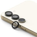 Ringke Folie Camera pentru Samsung Galaxy S23 / S23 Plus - Ringke Camera Lens Frame Glass - Black