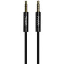 Cablu Audio Jack 3.5mm la Jack 3.5mm, 3m - Yesido (YAU-16) - Black