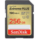 SanDisk EXTREME PLUS 256GB SDXC Card memorie,Citire 190MB/S,Scriere 130MB/S, UHS-I CL 10