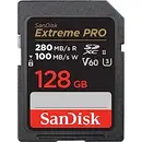 SanDisk PRO 128GB V60 UHS-II SD CARDS/280/100MB/S V60 C10 UHS-II